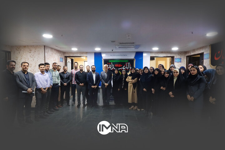 حضور شهردار اصفهان در خبرگزاری ایمنا به مناسبت روز خبرنگار
