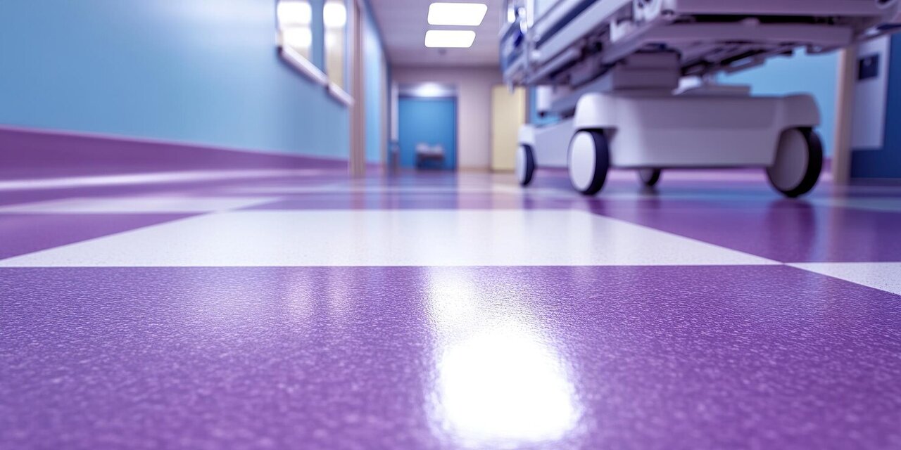 کفپوش بیمارستانی آنتی باکتریال