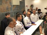 درمان ۳۴ هزار نفر در مراسم بدرقه رهبر شهید
