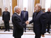 لاریجانی: توافق امنیتی ایران و عراق، بستر امنیت پایدار منطقه را فراهم می‌کند