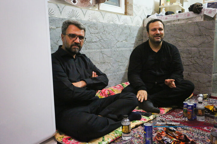 حضور مسعود منتظری نماینده استاندار اصفهان در موکب مسلم بن عقیل