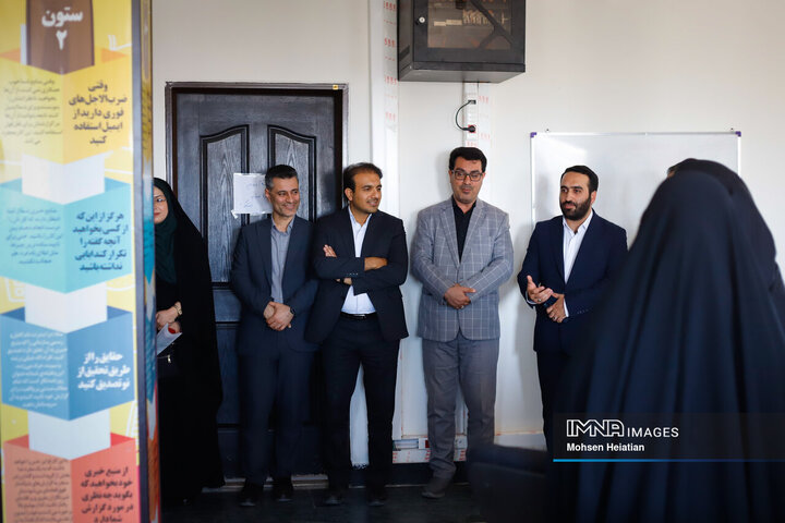 حضور معاون برنامه‌ریزی و توسعه منابع انسانی شهرداری اصفهان در خبرگزاری ایمنا