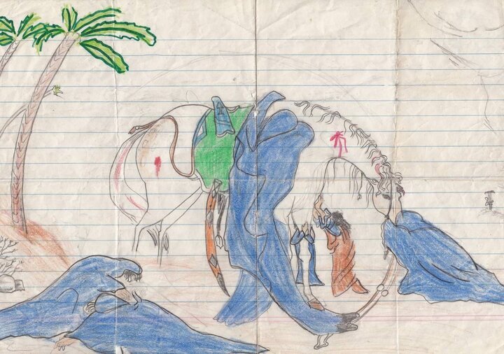 نقاشی «عصر عاشورا» را که دیدم من هم خواستم از کربلا بگویم