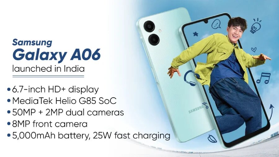 قیمت گلکسی a06 + مشخصات (4G)Galaxy A06