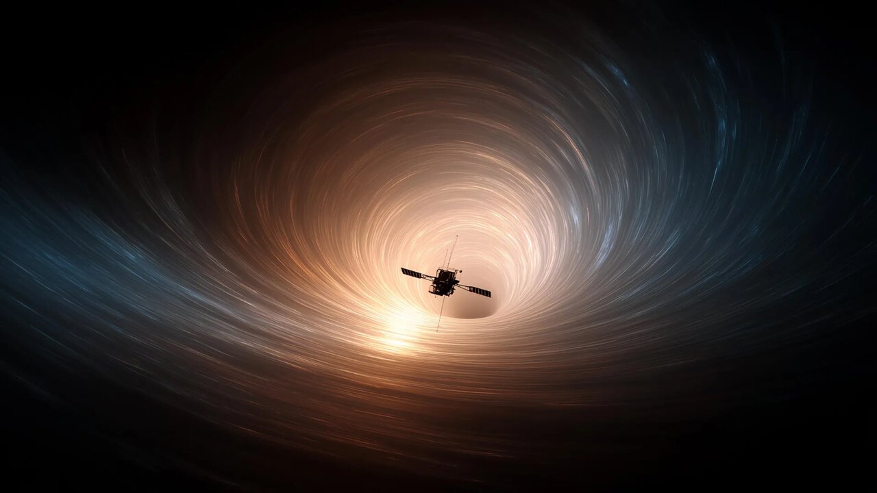 پیشنهاد جسورانه قرن + سفر گیره کاغذی به سیاهچاله