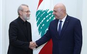 نگاه خبرنگاران لبنانی به حضور لاریجانی در بیروت؛ پیام حمایت تهران و مخالفت با دیکته‌ خارجی