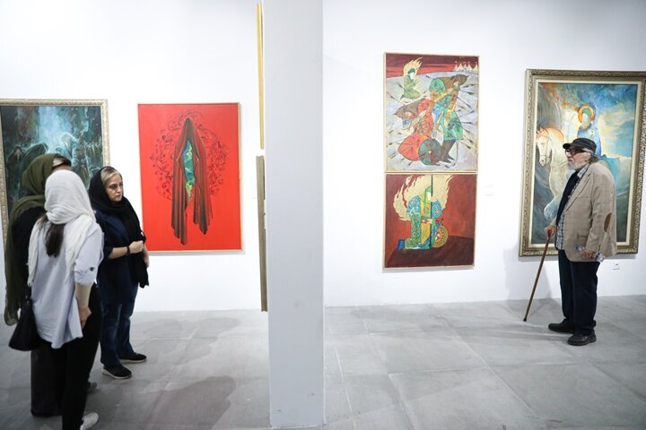 «شب‌های عاشورایی» با ۱۴۰ اثر در حوزه هنری برپا شد