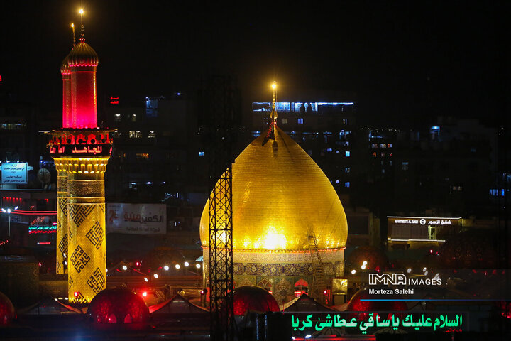 حرم حضرت ابوالفضل(ع) در آستانه اربعین حسینی