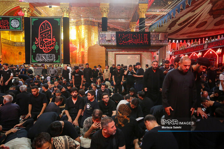 حرم حضرت ابوالفضل(ع) در آستانه اربعین حسینی