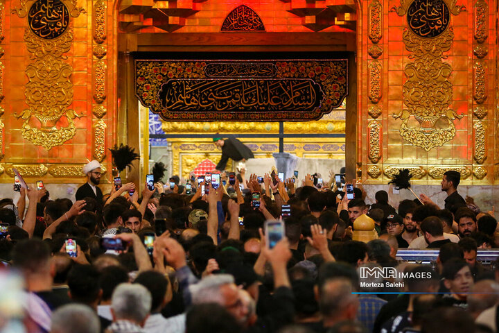 حرم حضرت ابوالفضل(ع) در آستانه اربعین حسینی