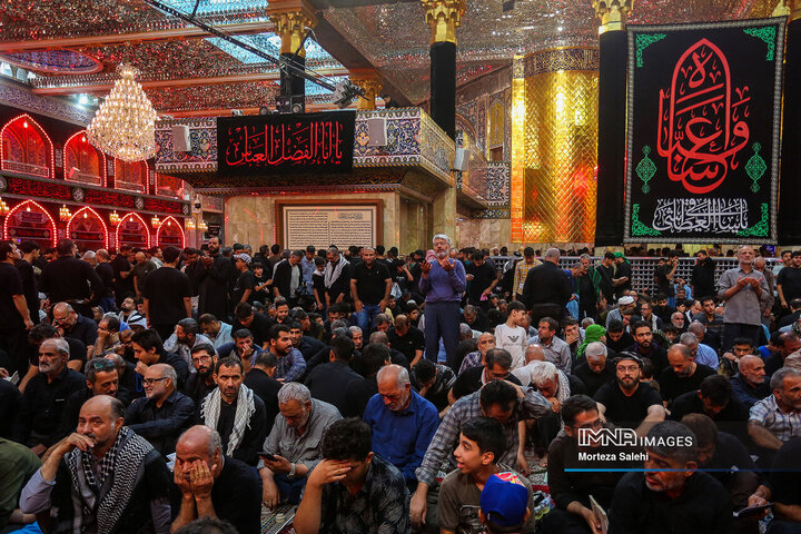 حرم حضرت ابوالفضل(ع) در آستانه اربعین حسینی