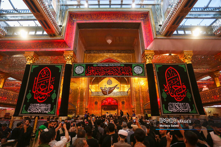 حرم حضرت ابوالفضل(ع) در آستانه اربعین حسینی