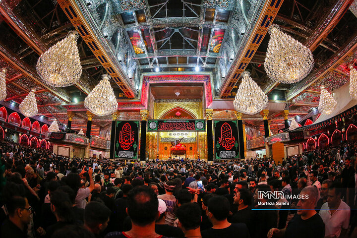 حرم حضرت ابوالفضل(ع) در آستانه اربعین حسینی