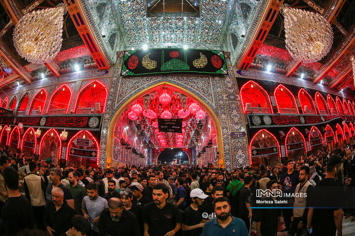 حرم حضرت ابوالفضل(ع) در آستانه اربعین حسینی