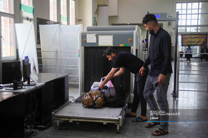 مرز باشماق در آستانه اربعین حسینی