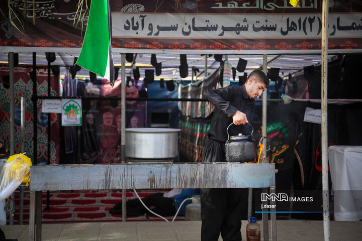 مرز باشماق در آستانه اربعین حسینی