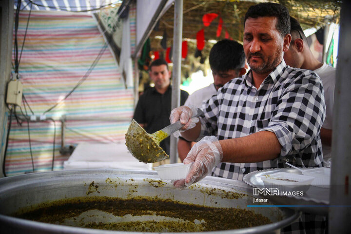 مرز باشماق در آستانه اربعین حسینی