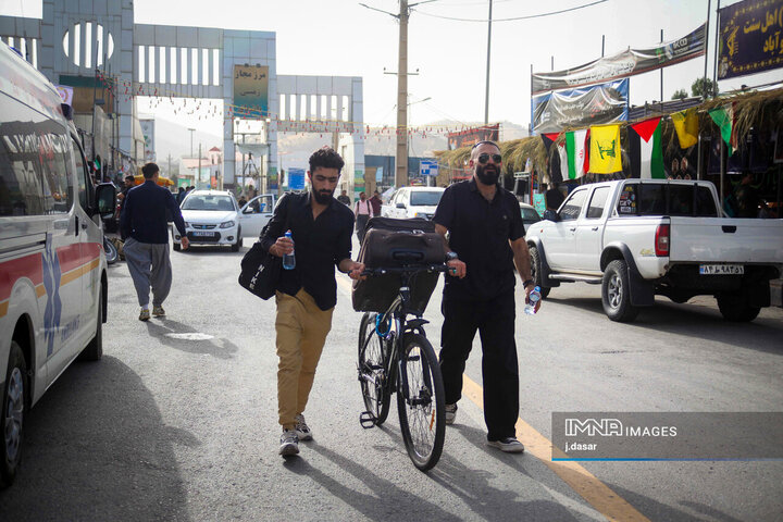 مرز باشماق در آستانه اربعین حسینی