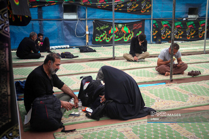 مرز باشماق در آستانه اربعین حسینی