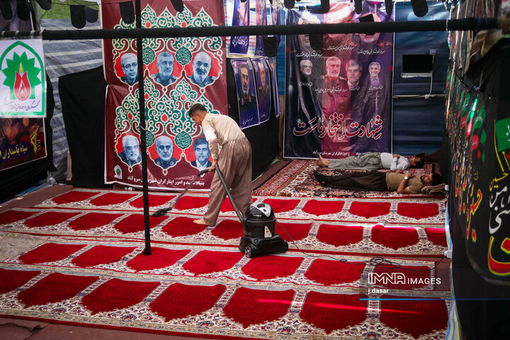 مرز باشماق در آستانه اربعین حسینی