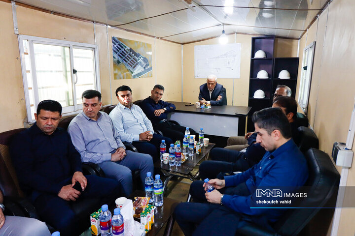 بازدید شهردار اصفهان از پروژه‌های شهرداری