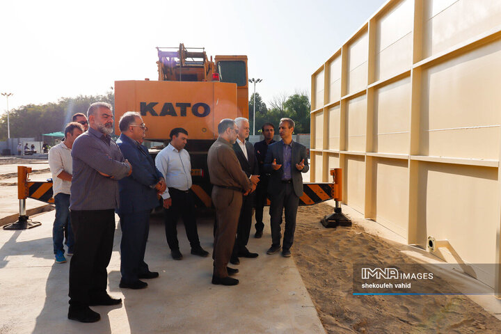 بازدید شهردار اصفهان از پروژه‌های شهرداری