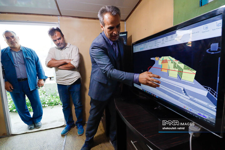 بازدید شهردار اصفهان از پروژه‌های شهرداری