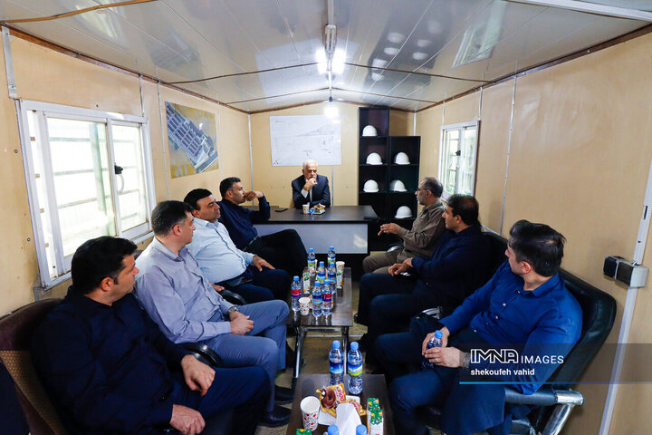 بازدید شهردار اصفهان از پروژه‌های شهرداری