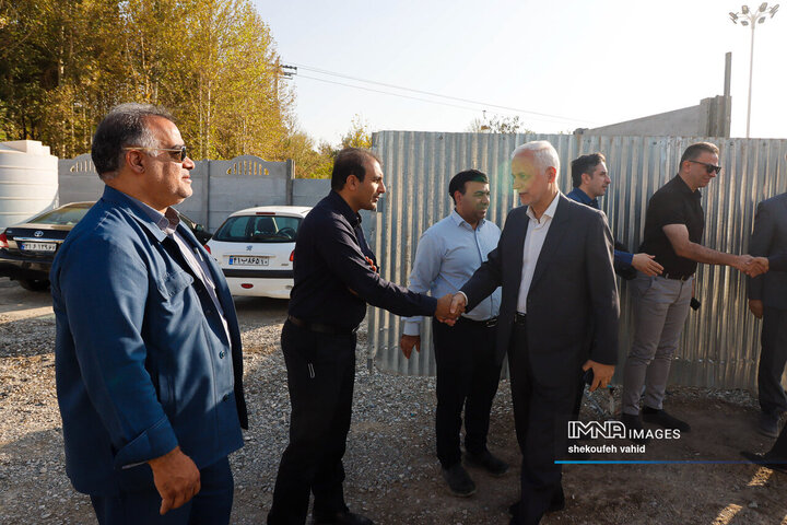 بازدید شهردار اصفهان از پروژه‌های شهرداری