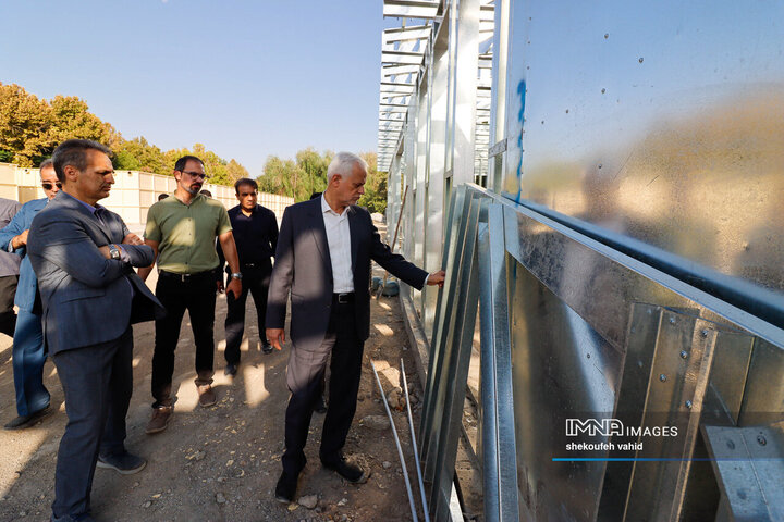 بازدید شهردار اصفهان از پروژه‌های شهرداری