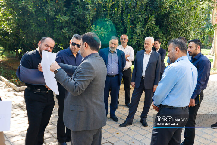 بازدید شهردار اصفهان از پروژه‌های شهرداری