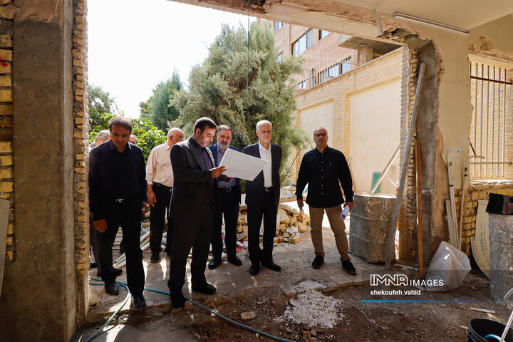 بازدید شهردار اصفهان از پروژه‌های شهرداری