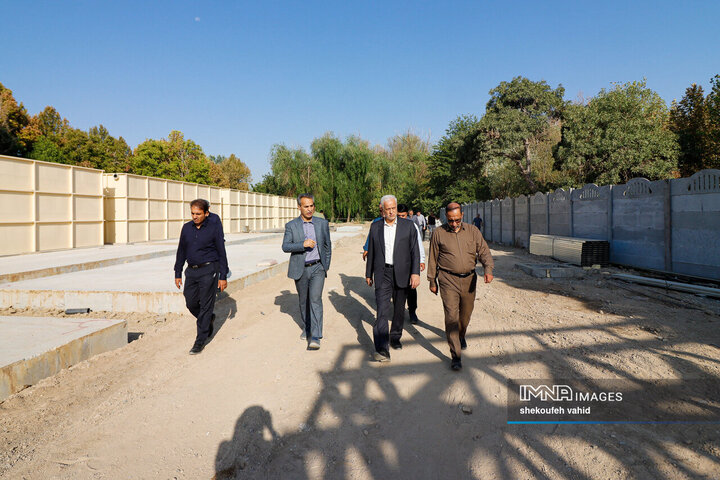 بازدید شهردار اصفهان از پروژه‌های شهرداری
