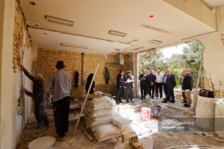 بازدید شهردار اصفهان از پروژه‌های شهرداری