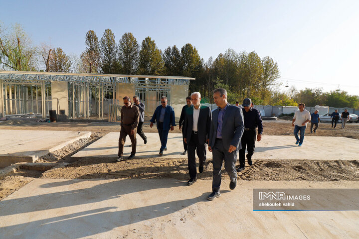 بازدید شهردار اصفهان از پروژه‌های شهرداری