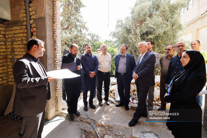 بازدید شهردار اصفهان از پروژه‌های شهرداری