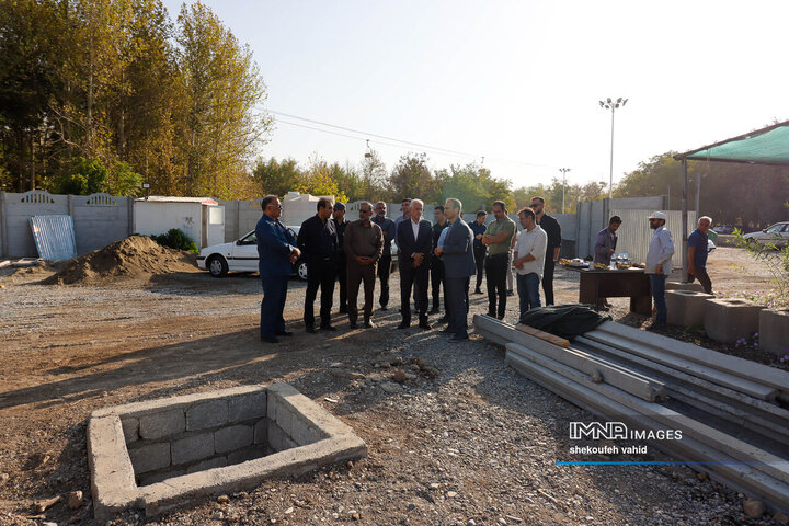 بازدید شهردار اصفهان از پروژه‌های شهرداری