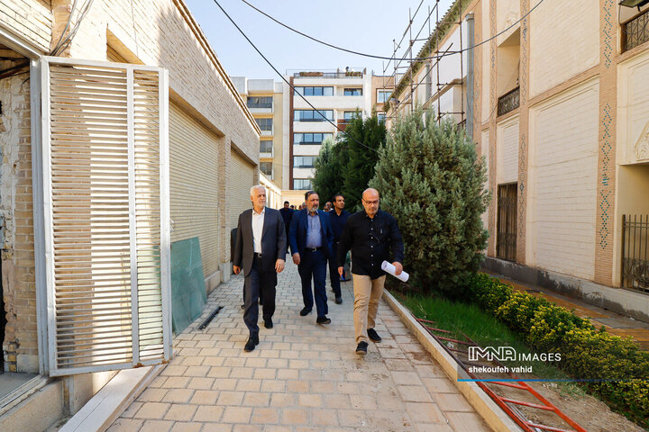 بازدید شهردار اصفهان از پروژه‌های شهرداری