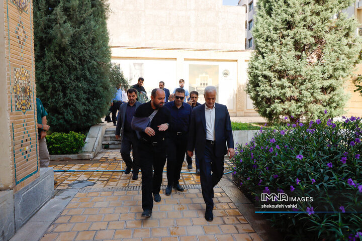 بازدید شهردار اصفهان از پروژه‌های شهرداری