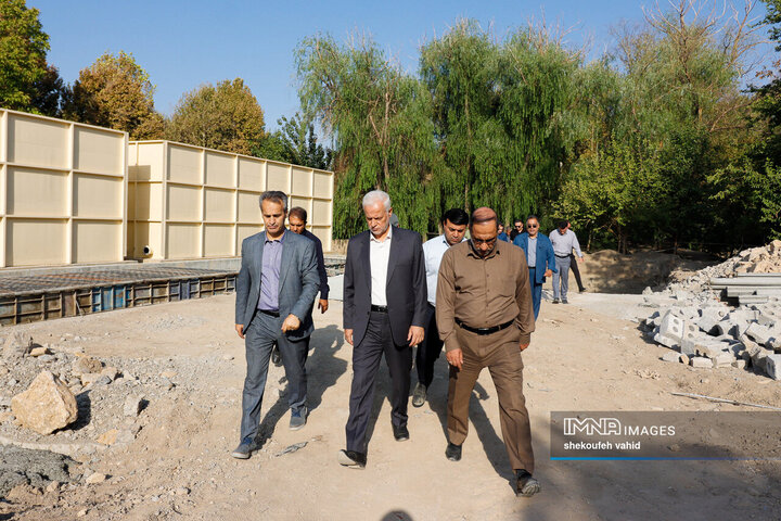 بازدید شهردار اصفهان از پروژه‌های شهرداری