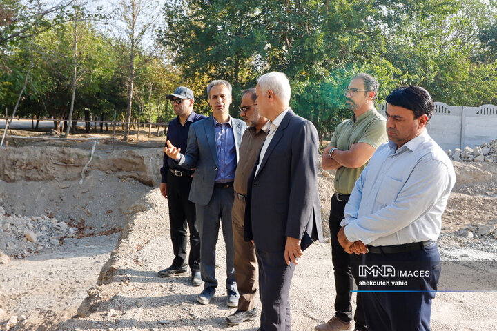 بازدید شهردار اصفهان از پروژه‌های شهرداری