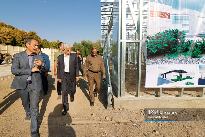 بازدید شهردار اصفهان از پروژه‌های شهرداری