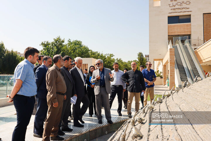 بازدید شهردار اصفهان از پروژه‌های شهرداری