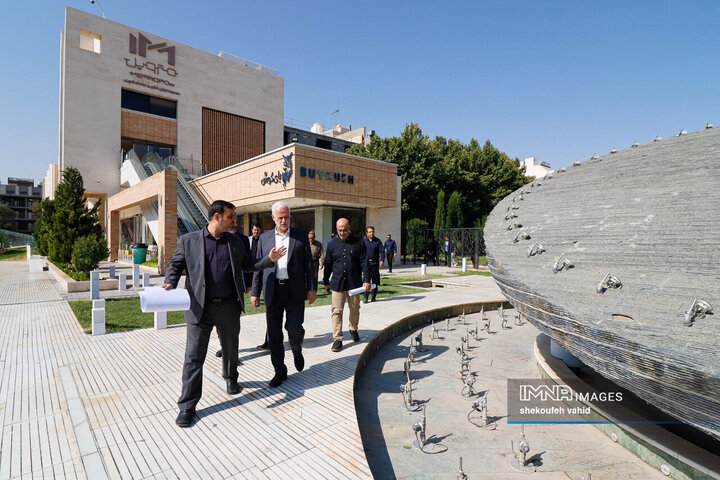 بازدید شهردار اصفهان از پروژه‌های شهرداری