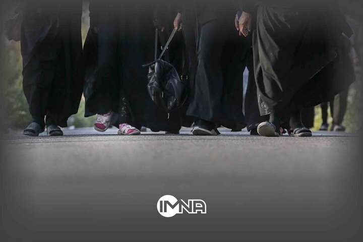 روایت قدم‌هایی که به عشق حسین برداشته می‌شوند