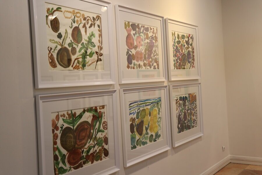 آثار درمانی هنر در خانه هنرمندان ایران به نمایش در آمد