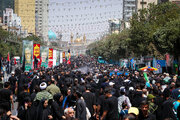پیاده‌روی جاماندگان اربعین حسینی در شهرهای ایران