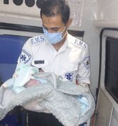 نجات زن باردار لودابی توسط تیم اورژانس کهگیلویه و بویراحمد