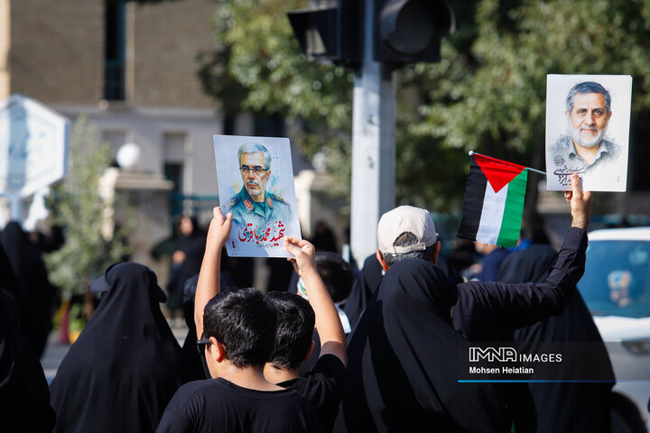 پیاده‌روی جاماندگان اربعین در اصفهان