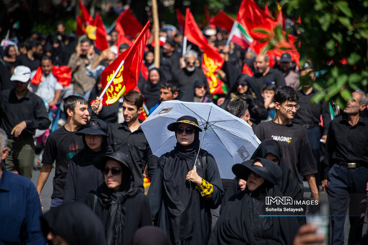 پیاده‌روی جاماندگان اربعین حسینی در شیراز